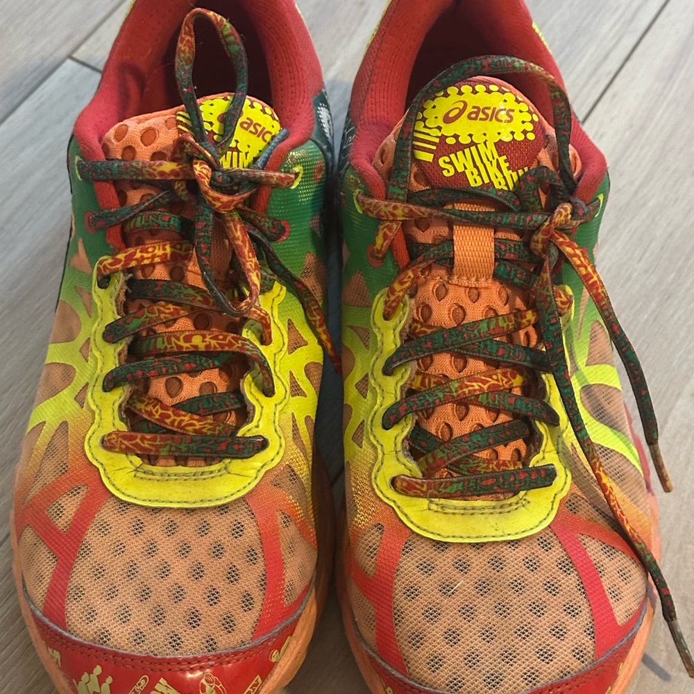 Asics Multicolor Athletic Shoes